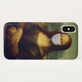 Masked Mona Lisa Case-Mate iPhone Hülle (Rückseite (Horizontal))
