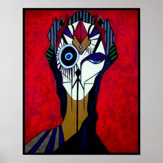 Masked Poster (Vorne)