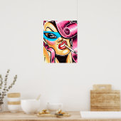 Masked Vixen Poster (Küche)