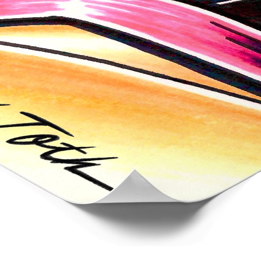 Masked Vixen Poster (Ecke)