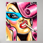 Masked Vixen Poster (Vorne)