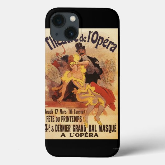 MaskedBall am Theater de l'Opera Case-Mate iPhone Hülle (Rückseite)