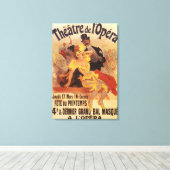 MaskedBall am Theater de l'Opera Leinwanddruck (Insitu (Holzboden))