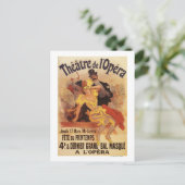 MaskedBall am Theater de l'Opera Postkarte (Stehend Vorderseite)