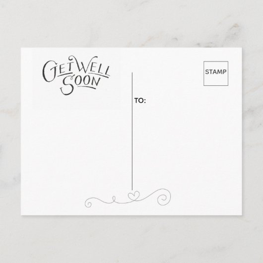 MaskedUp-Eichhörnchen wird bald gut Postkarte (Rückseite)