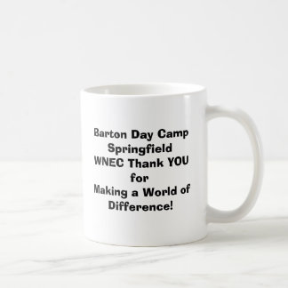 Masken, Barton-Tageslager SpringfieldThank YOUfor… Kaffeetasse