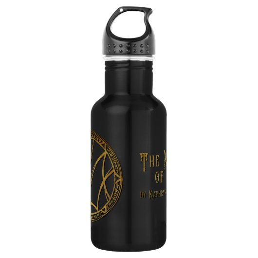 Masken des Unterlogos Edelstahlflasche (Vorderseite)