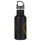 Masken des Unterlogos Edelstahlflasche (Rückseite)