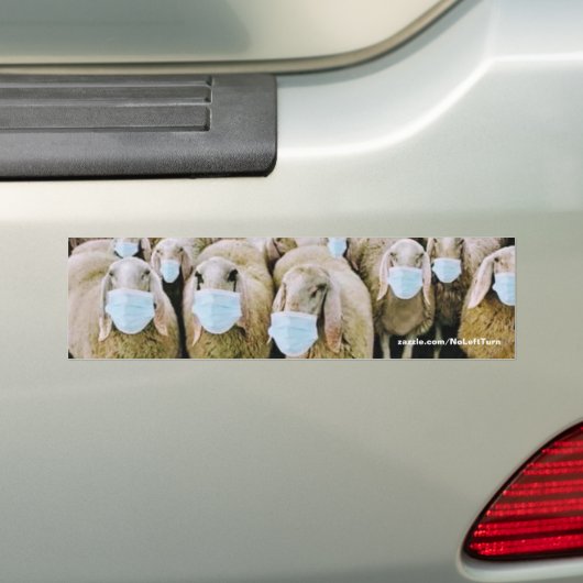 Masken für Schafe Autoaufkleber (Auf Auto)