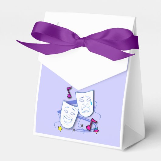 Masken für Tragödien und Komödien Geschenkschachtel (Vorderseite)