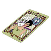 Masken Ihrer Gefühle_A_4x6 Kühlschrank Magnet (Linke Seite)