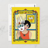 Masken Ihrer Gefühle_B_ Postkarte (Vorne/Hinten)