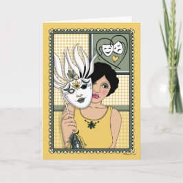 Masken Ihrer Gefühle_C_Gruß Karte