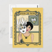 Masken Ihrer Gefühle_C_ Postkarte (Vorne/Hinten)