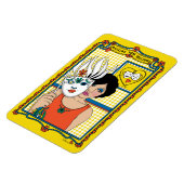 Masken Ihres Gefühls_B_4x6 Kühlschrank Magnet (Linke Seite)