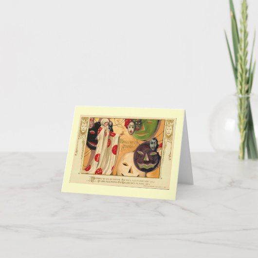 Masken Karte (Vorderseite)