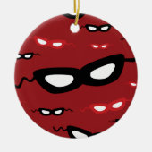 Masken Keramikornament (Vorne)