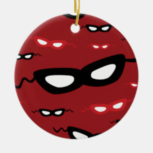 Masken Keramikornament