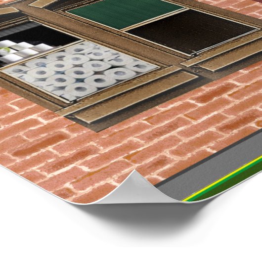 ''Masken machen'' Poster (Ecke)