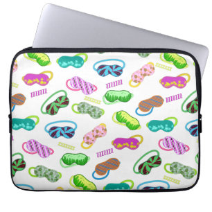 Masken-Muster Laptopschutzhülle