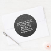 Masken sind der neue BH-Witz dunkel Runder Aufkleber (Umschlag)