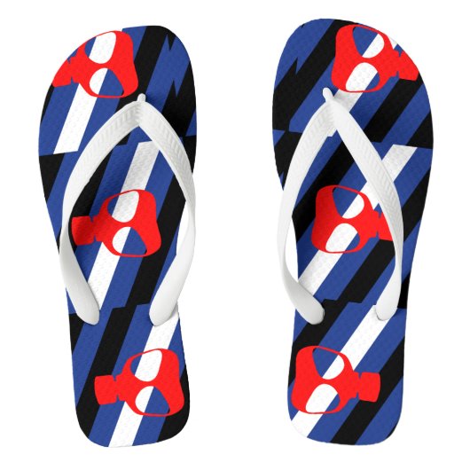 Masken-Stolz Badesandalen (Fußbett)