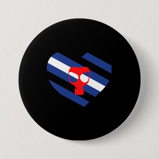 Masken-Stolz Button (Vorderseite)