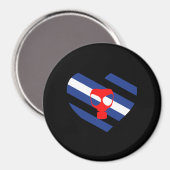 Masken-Stolz Magnet (Vorderseite/Rückseite)