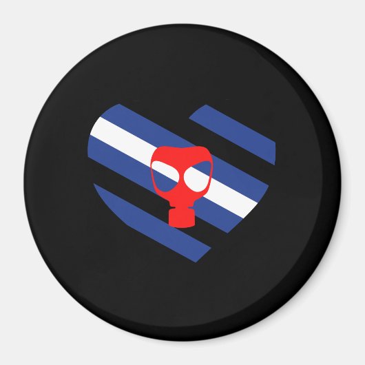 Masken-Stolz Magnet (Vorne)