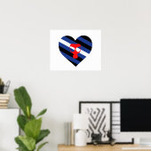 Masken-Stolz Poster (Heimbüro)