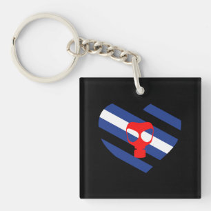 Masken Stolz Schlüsselanhänger
