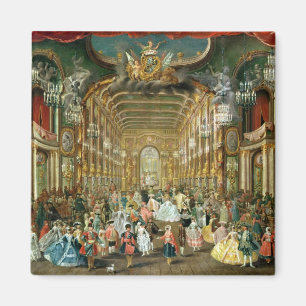 Maskenball im Hoftheater, Bonn, 1754 Magnet