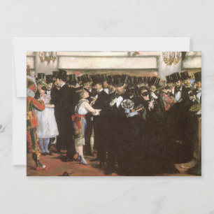 Maskenball in der Oper von Edouard Manet