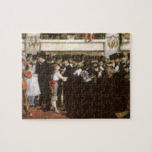 Maskenball in der Oper von Edouard Manet Puzzle