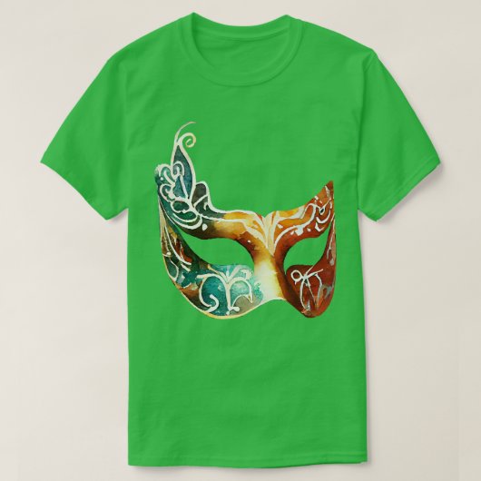 Maskenball-Maske TShirt (Design vorne)