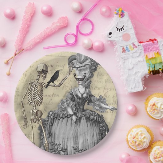 Maskenball Pappteller (Party)