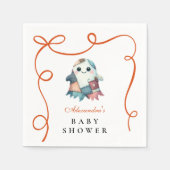 Maskenbildhauer Halloween-Kinderdusche Serviette (Vorderseite)