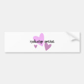 Maskenbildner Autoaufkleber (Vorne)