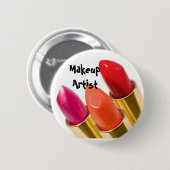 Maskenbildner Button (Vorne & Hinten)