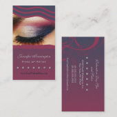 Maskenbildner Cosmetologist-Visitenkarte Visitenkarte (Vorne/Hinten)