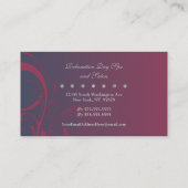 Maskenbildner Cosmetologist-Visitenkarte Visitenkarte (Rückseite)