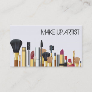 Maskenbildner, Cosmetology-Visitenkarte Visitenkarte