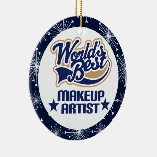 Maskenbildner-Geschenk-Verzierung Keramik Ornament (Rechts)