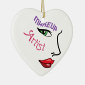 Maskenbildner Keramik Ornament (Rechts)