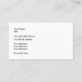 Maskenbildner-Lippenstift-Entwurf Visitenkarte (Rückseite)