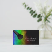 Maskenbildner-modischer Visitenkarte (Stehend Vorderseite)