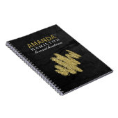 Maskenbildner-Notizbuch Notizblock (Rechte Seite)