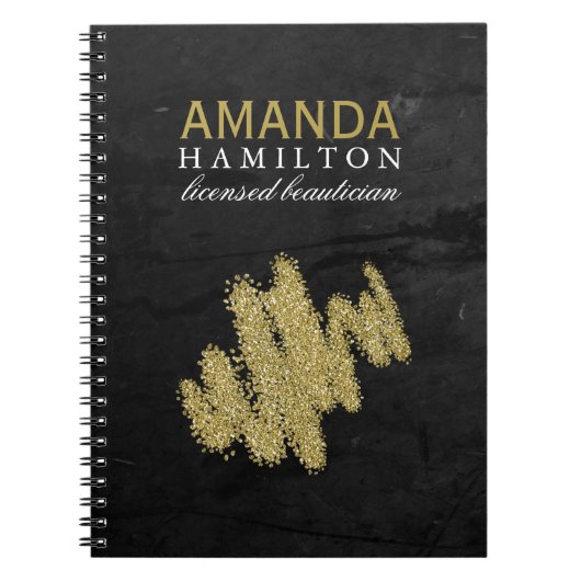 Maskenbildner-Notizbuch Notizblock (Vorderseite)