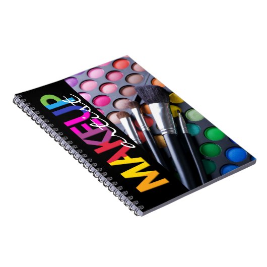 Maskenbildner-Notizbuch Notizblock (Rechte Seite)