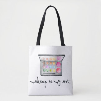 Maskenbildner-Palette - "Make-up ist meine Kunst-" Tasche